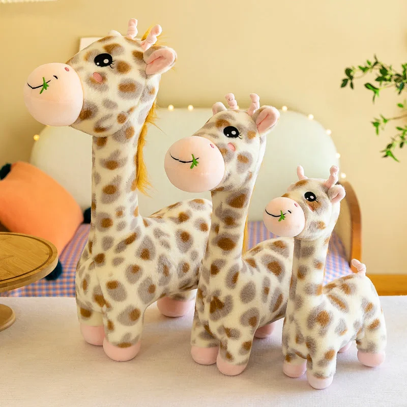 Cuteeeshop Giraffe Series Yellow Stuffed Animal Plush Pillow Squish Toy