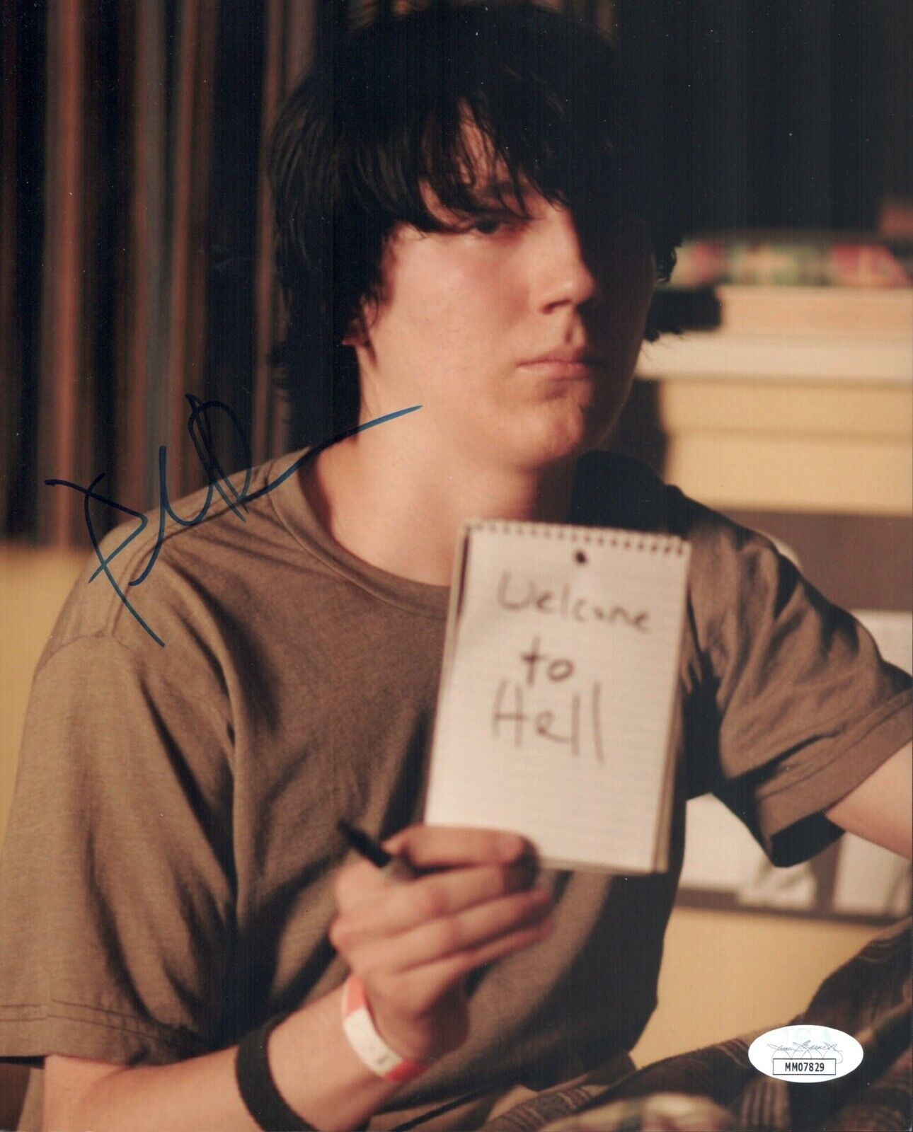 PAUL DANO Signed LITTLE MISS SUNSHINE 8x10 Photo Poster painting Autograph JSA COA