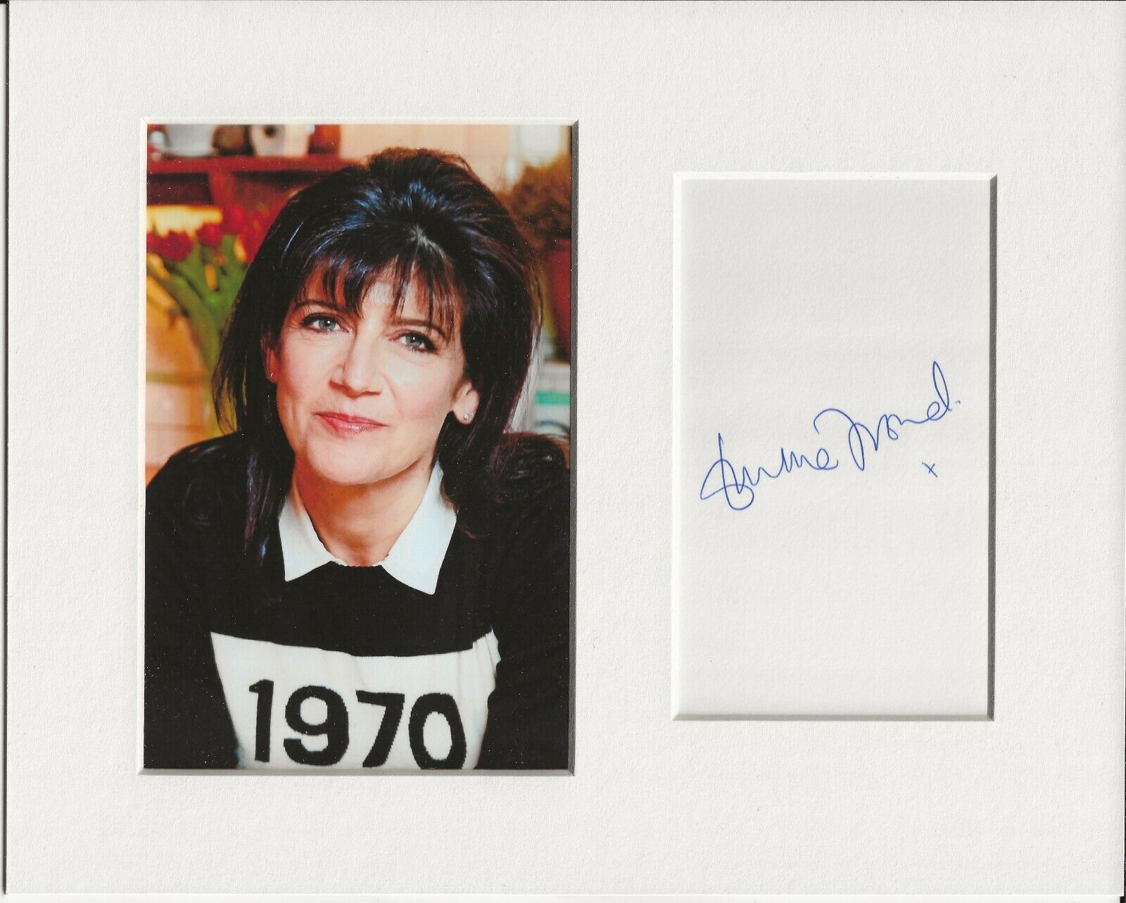 Emma Freud signed genuine authentic autograph signature and Photo Poster painting display AFTAL