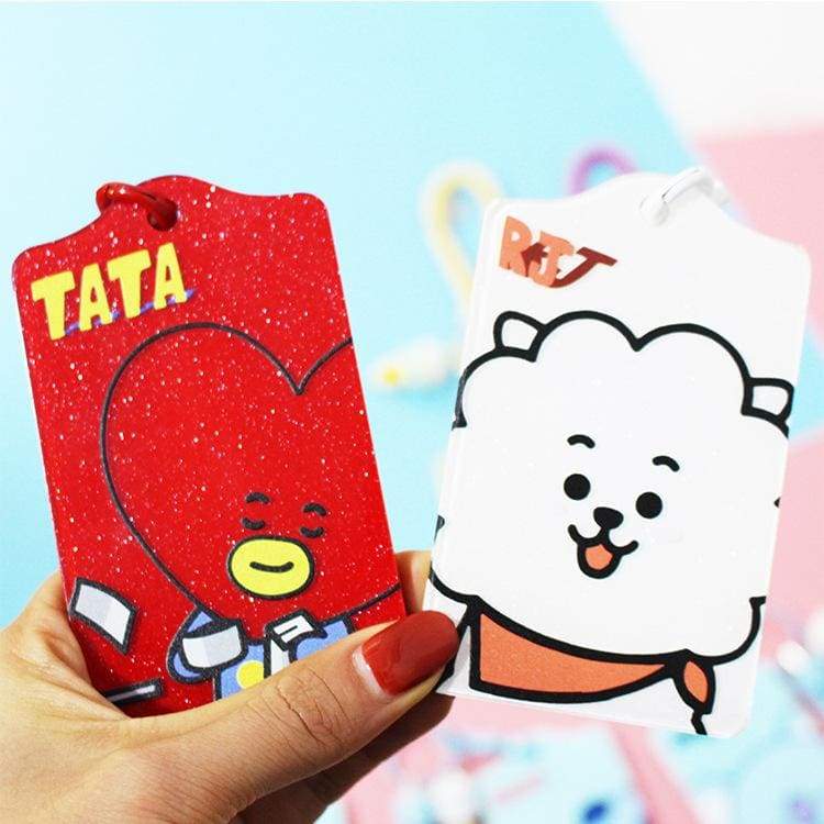 BTS BT21 Ice Cream Card Hand Strap
