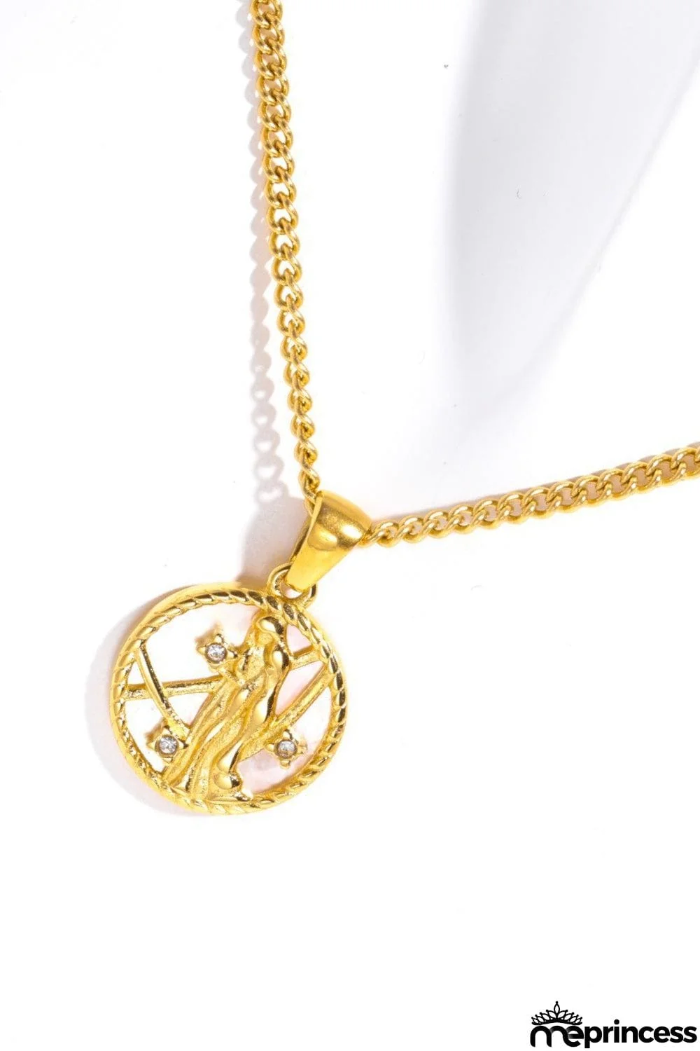 Constellation Pendant Stainless Steel Necklace