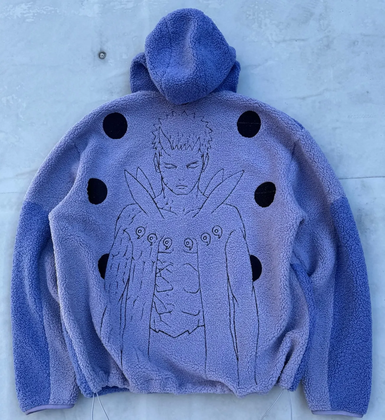 Naruto Anime Wool Warmth for Fall and Winter Zipper Jacket