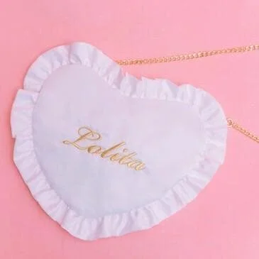 Lolita Heart-shaped Nymphet Fashion Jfashion Mini Pillow Bag SS2024