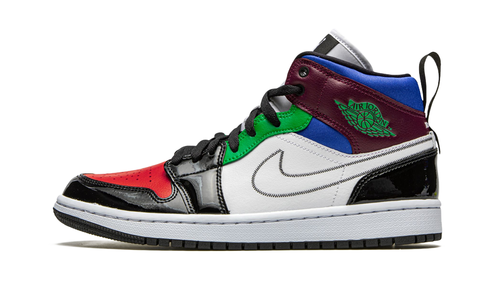 AJ-1 Mid SE White Multi Color