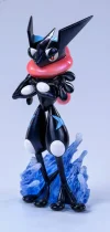 1/20 Scale World Zukan Ash's Greninja & Greninja - Pokemon Resin Statue - PoPoWa Studio