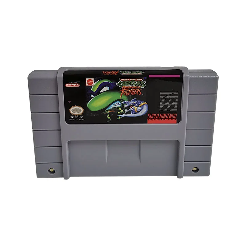 Teenage Mutant Ninja Turtles: Tournament Fighters SNES For Super Nintendo Entertainment System - 16 Bit US Version Game Cartridge