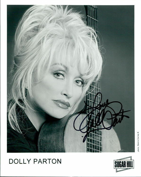 Dolly Parton signed 8x10 Photo Poster painting in-person