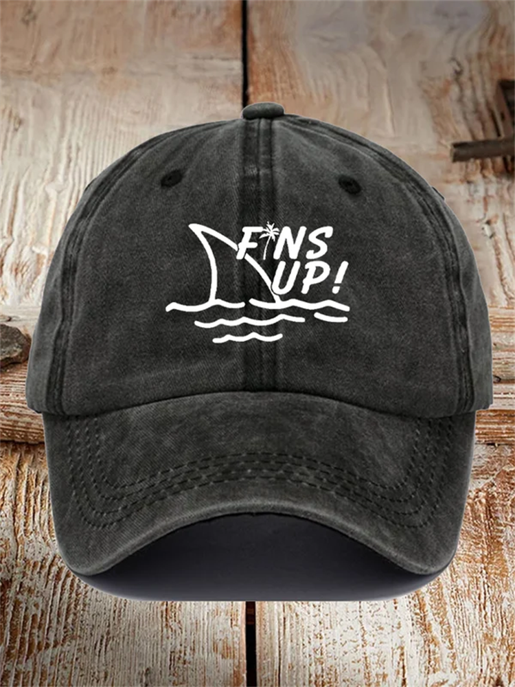 Men's and Women's Rip Jimmy Fins Up! Printed Hat