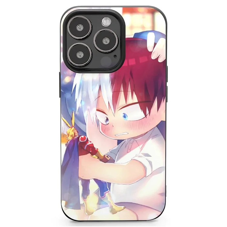 Izuku Midoriya Katsuki Bakugou Shoto Todoroki Anime My Hero Academia Phone Case Mobile Phone Shell IPhone 13 and iPhone14 Pro Max and IPhone 15 Plus Case - Heather Prints Shirts