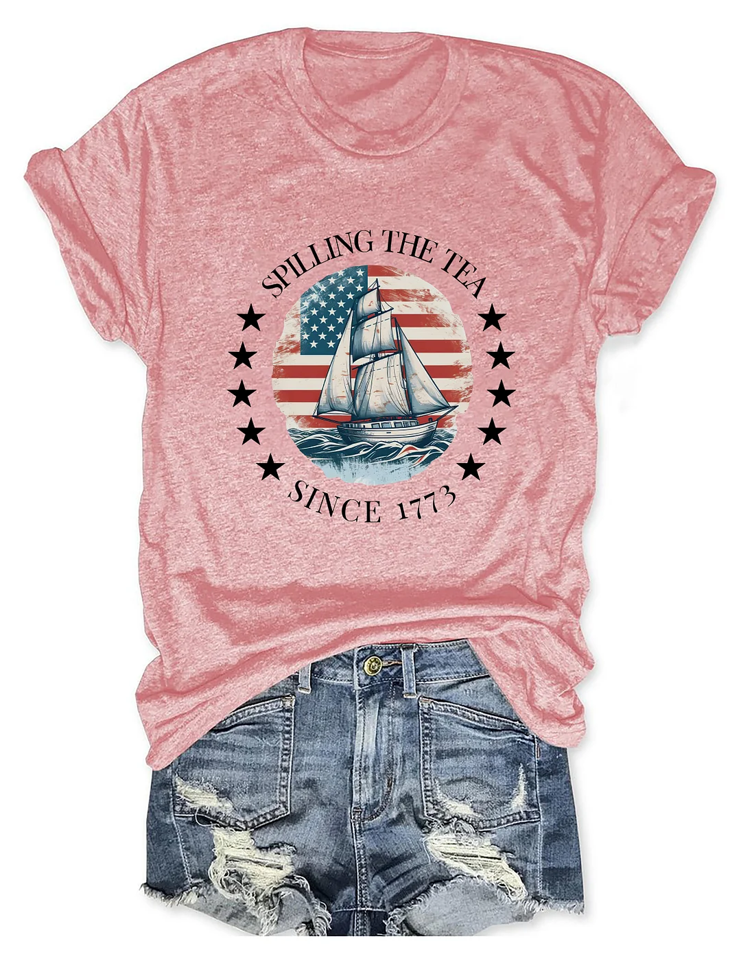 Spilling The Tea Since 1773 T-shirt