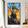 Dinosaur - Diamond Painting - Full Round Drill (Canvas|40*70cm)