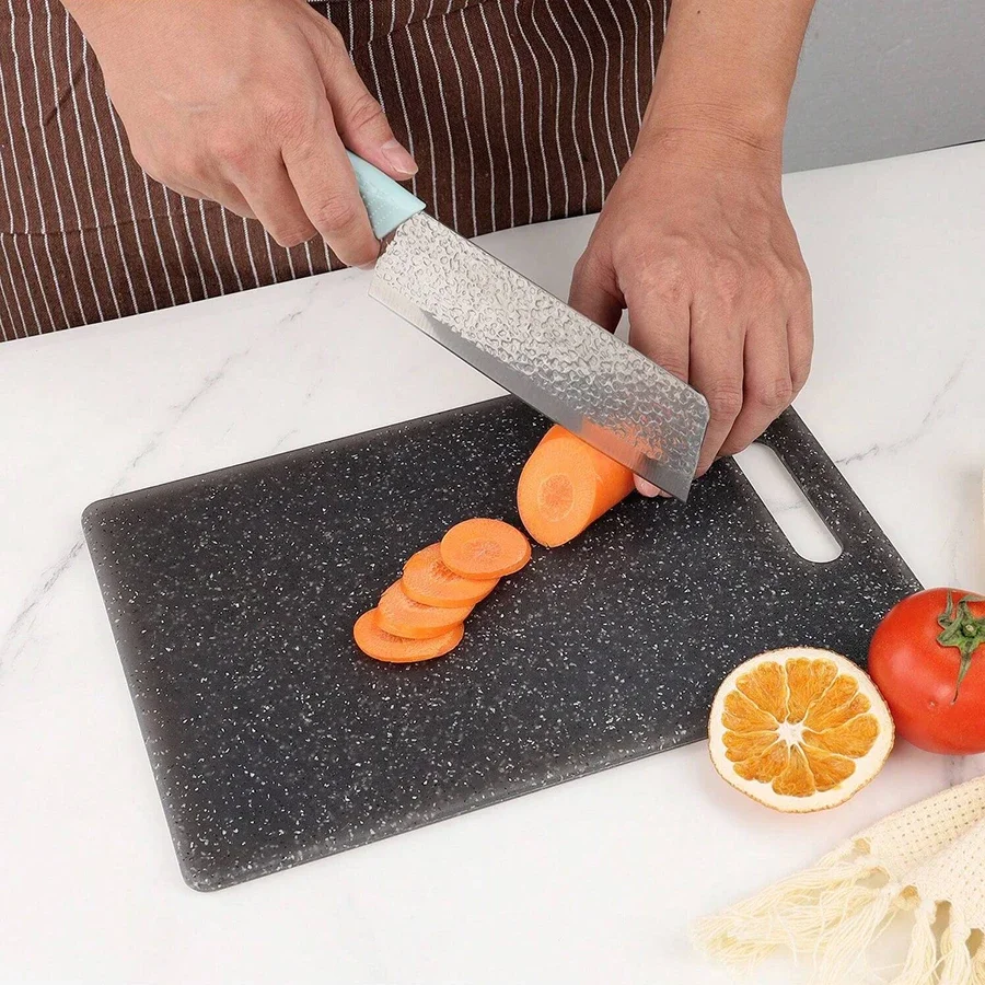 Likron Watches Premium Marble-Texture Kitchen Cutting Board