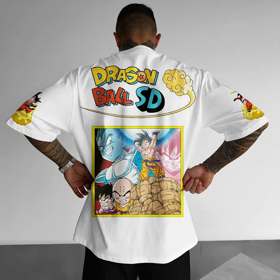 Outletsltd Unisex Casual T-Shirt Dragon Ball T-Shirt