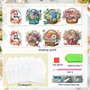 6pcs Mothers Day Bouquet Diamond Art Cards DIY Diamond Painting Gift Card