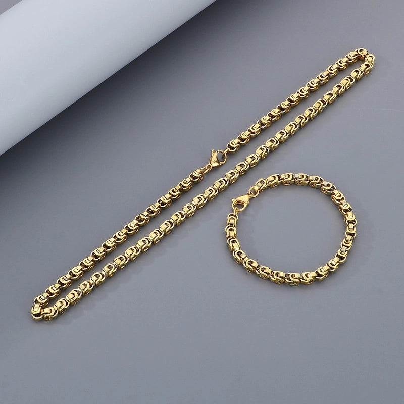 Fashion Popular Stainless Steel More Sizes Bamboo Necklace Choker Bracelet Necklace Accessories