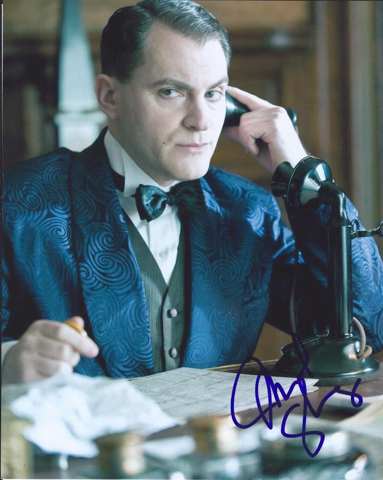 Michael Stuhlbarg Signed Autographed 8x10 Photo Poster painting Boardwalk Empire B