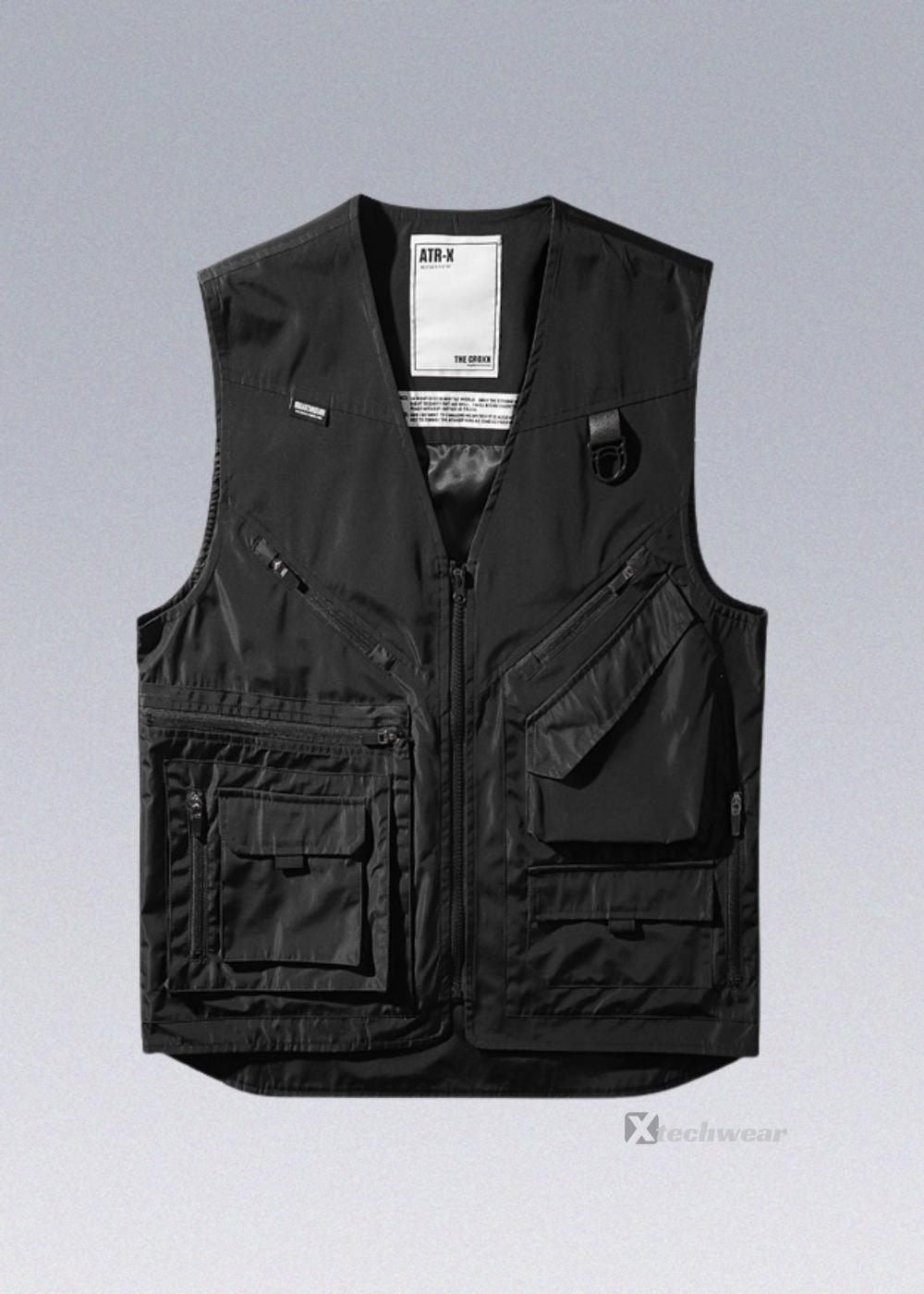 Reflective Print Vest CROXX® techwear-x