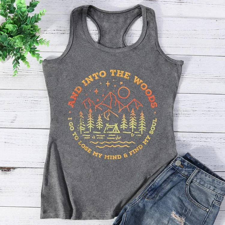 And into the woods i go to lose my mind and find my soul Vest Top-Annaletters