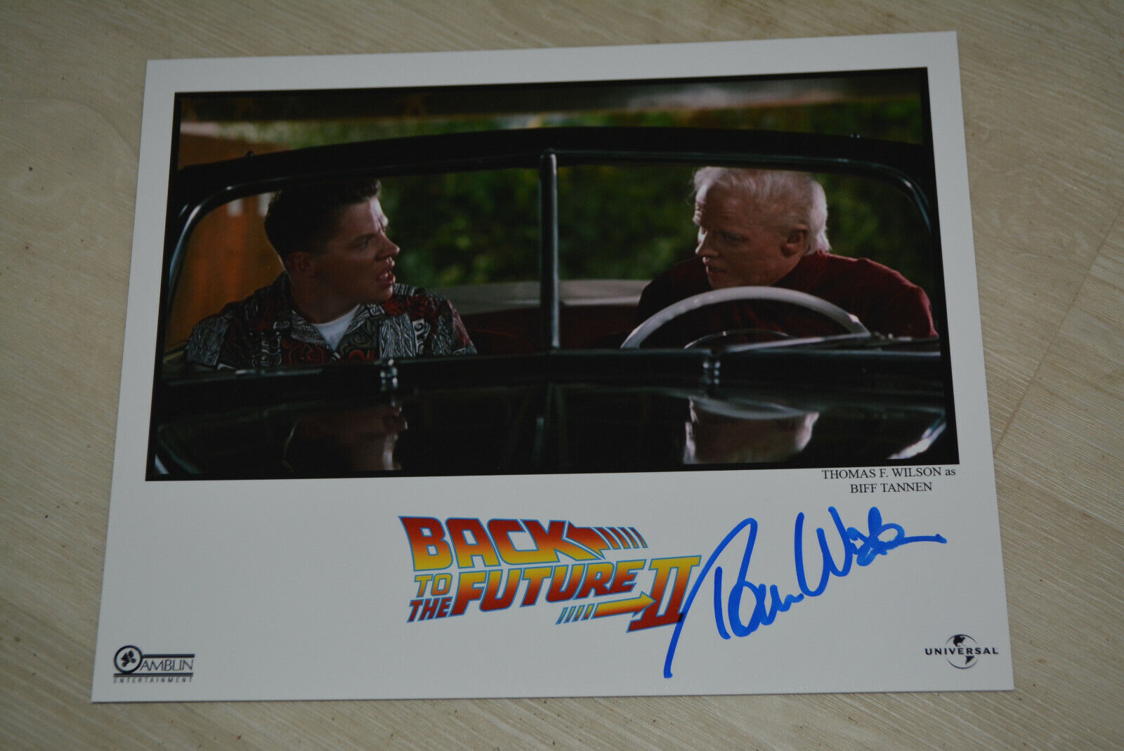 TOM WILSON signed autograph In Person 8x10 (20x25cm) BACK TO THE FUTURE Biff