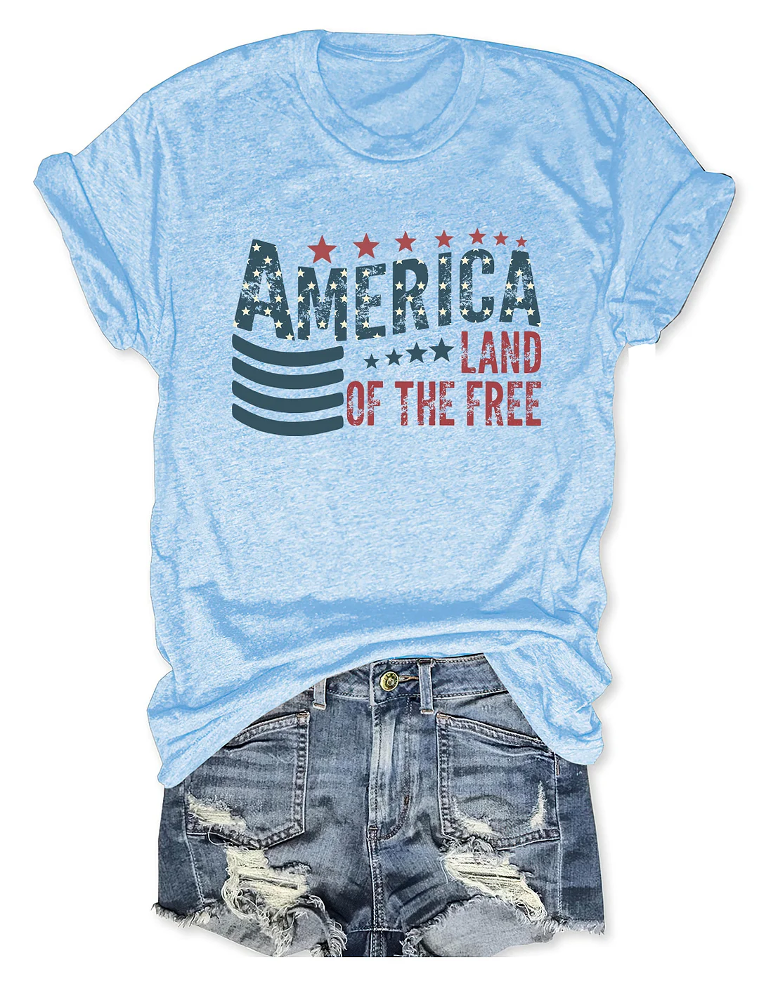 Americana Land Of The Free T-shirt