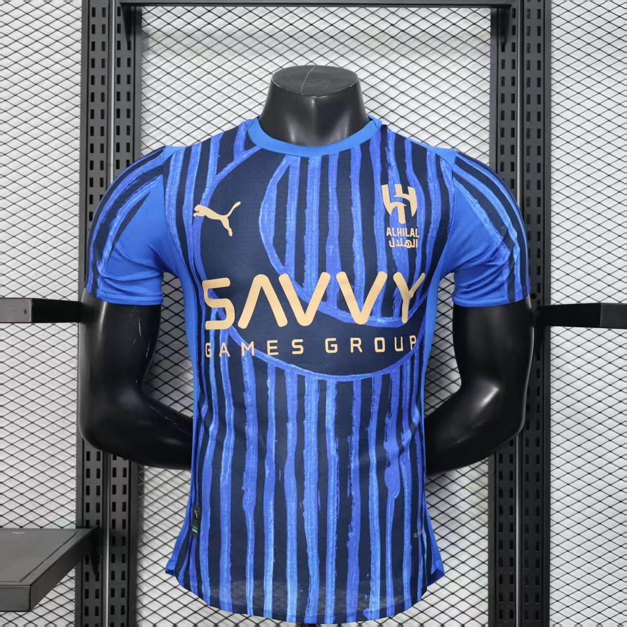 2025-2026 Player Version Al-Hilal Club World Cup Home Football Shirt 1:1 Thai Quality- Maxi Kit