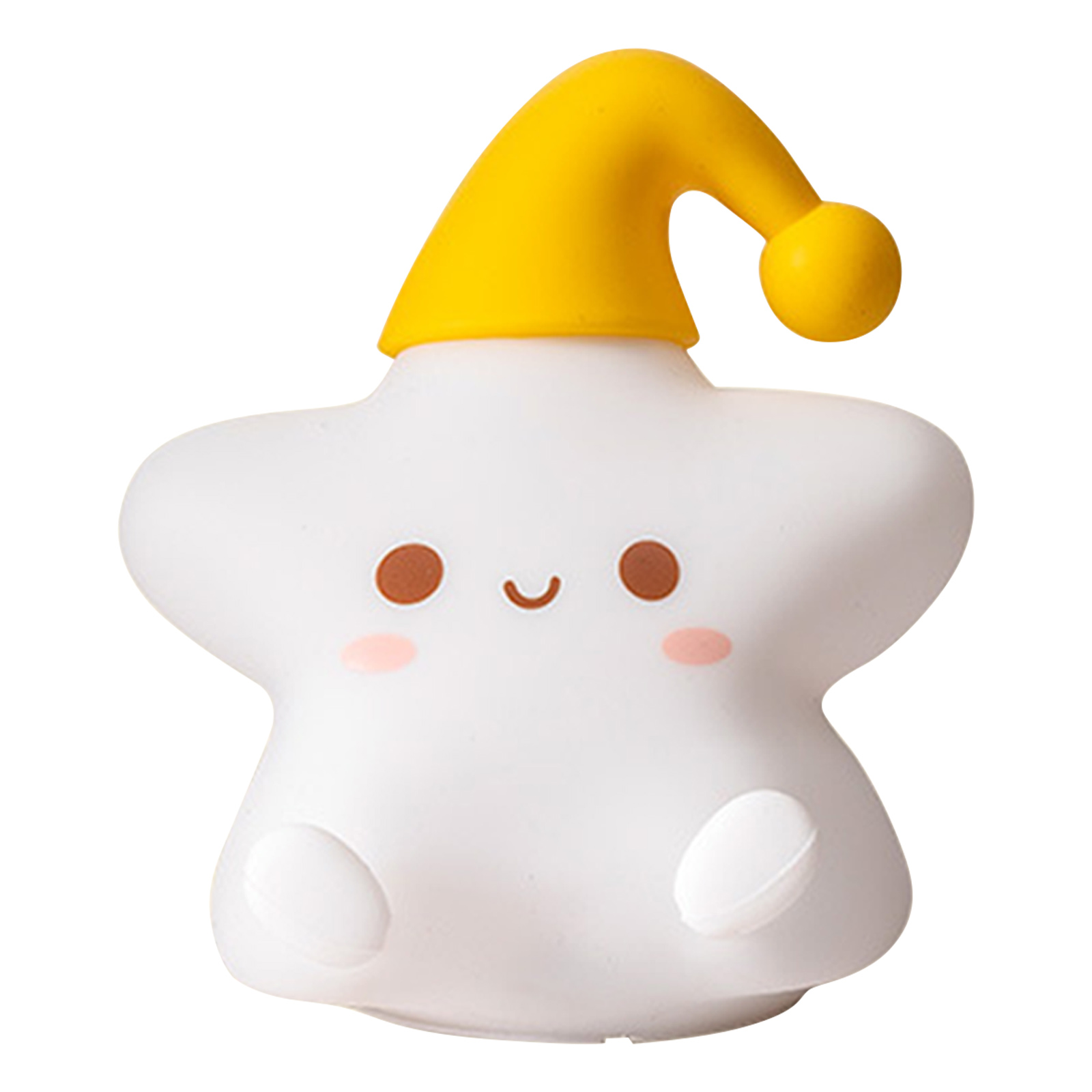 

Cute Star Kid Night Light - Portable Silicone Nursery Night Lamp Room Decor, 501 Original