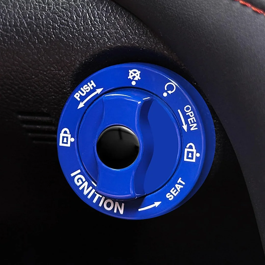 Push Button Start Cover - Metal Car Engine Start Stop Button Cover