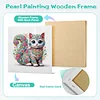 (Pre-Framed)Cat -Special Shape Diamond Painting Kit(29x29cm)