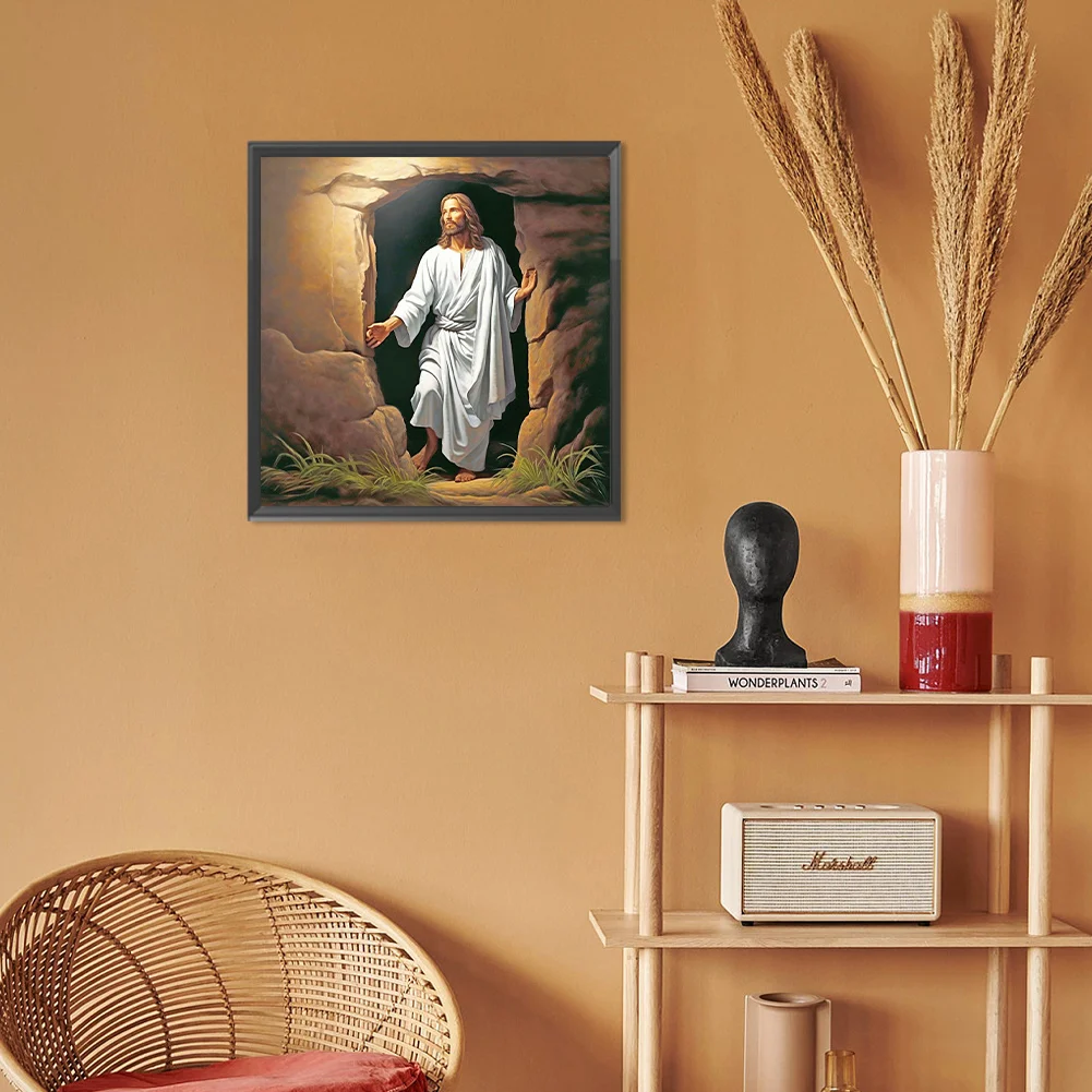 Diamond Painting - Full Round Drill - Jesus(Canvas|30*30cm)