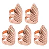 Cross-Stitch Tools Retro Adjustable Thimble Non-Slip Hand Sewing Thimble Ring