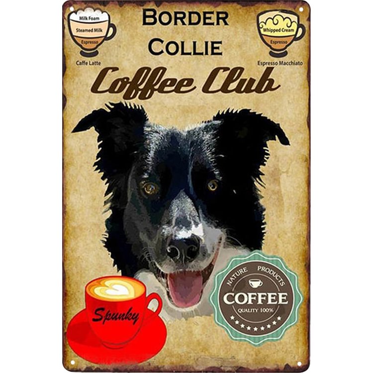 Dog Coffee - Vintage Tin Signs/Wooden Signs - 8*12Inch/12*16Inch