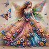 Butterfly Fairy - 11CT Counted Cross Stitch - 50*50cm