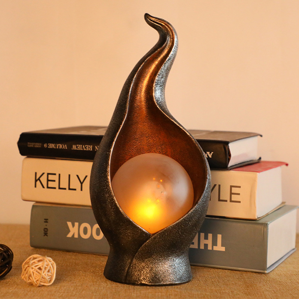 

LED Solar Light Flame Shape Waterproof Lamp Yard Art Ornament Garden Decor, 501 Original