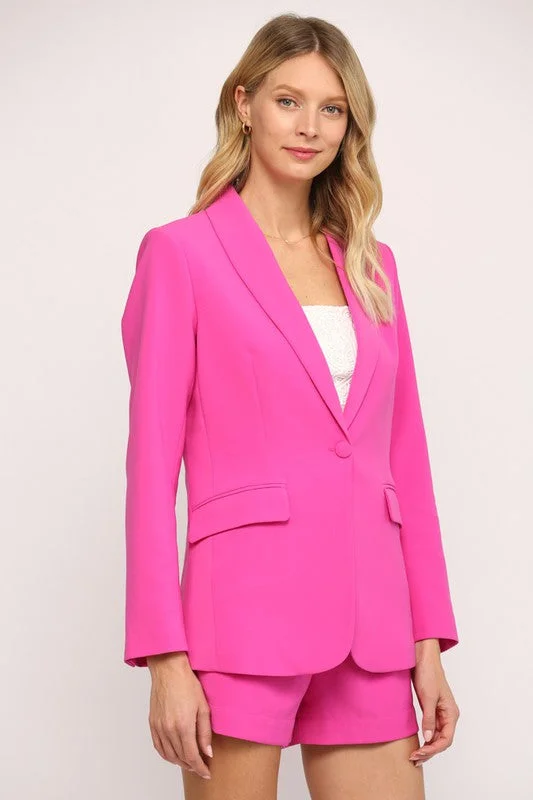 Tailored Longline Blazer