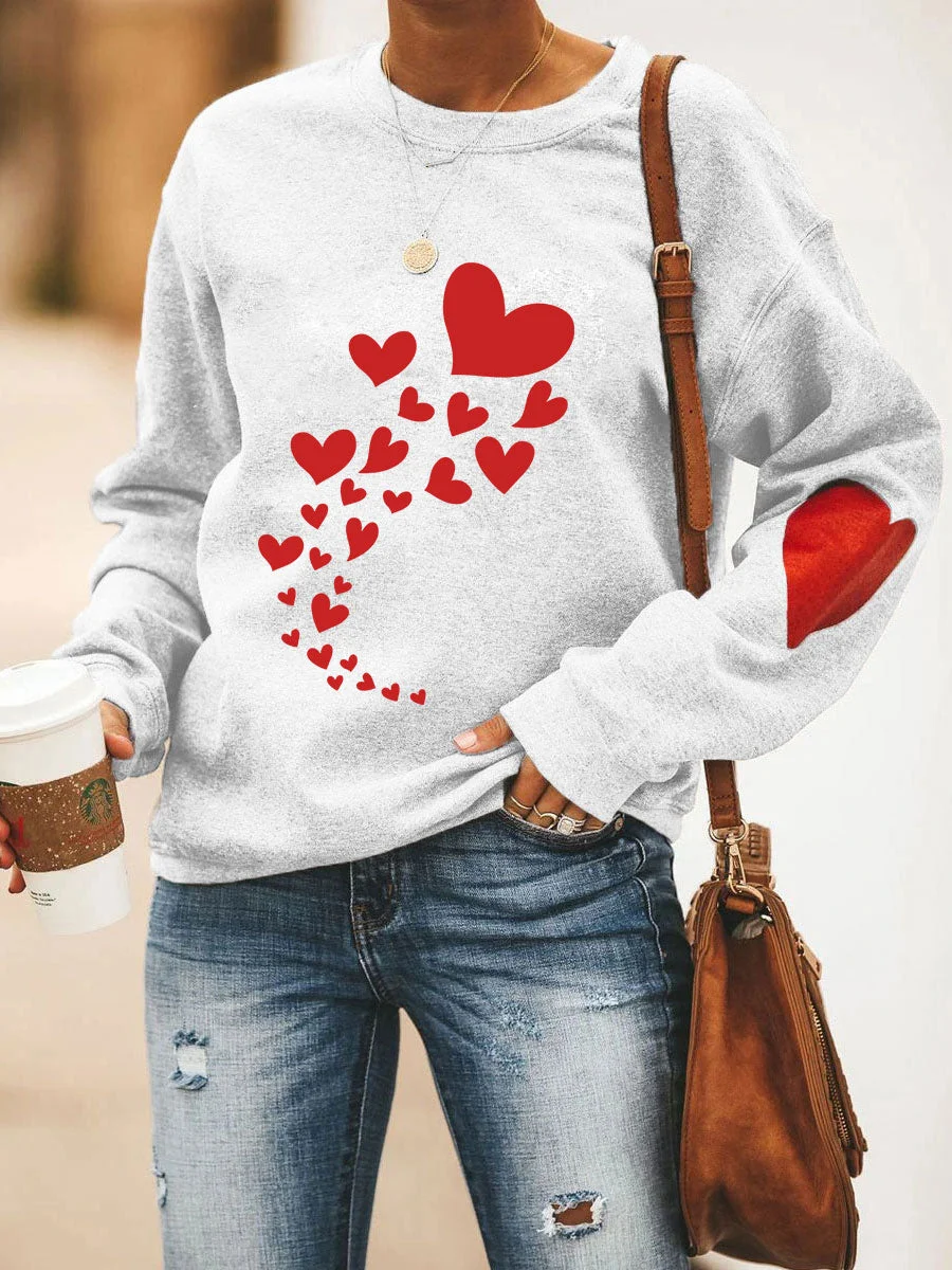 Valentine Heart Sweatshirt