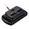 12V/24V Car Charger Socket Dual USB PD QC3.0 Outlet Panel for Bus RV Boat Truck
