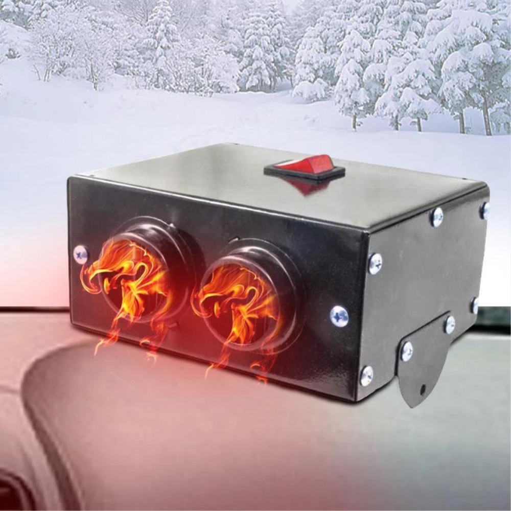 Powerful Portable Winter Car Window Defroster Space Heater 12V - vzzhome