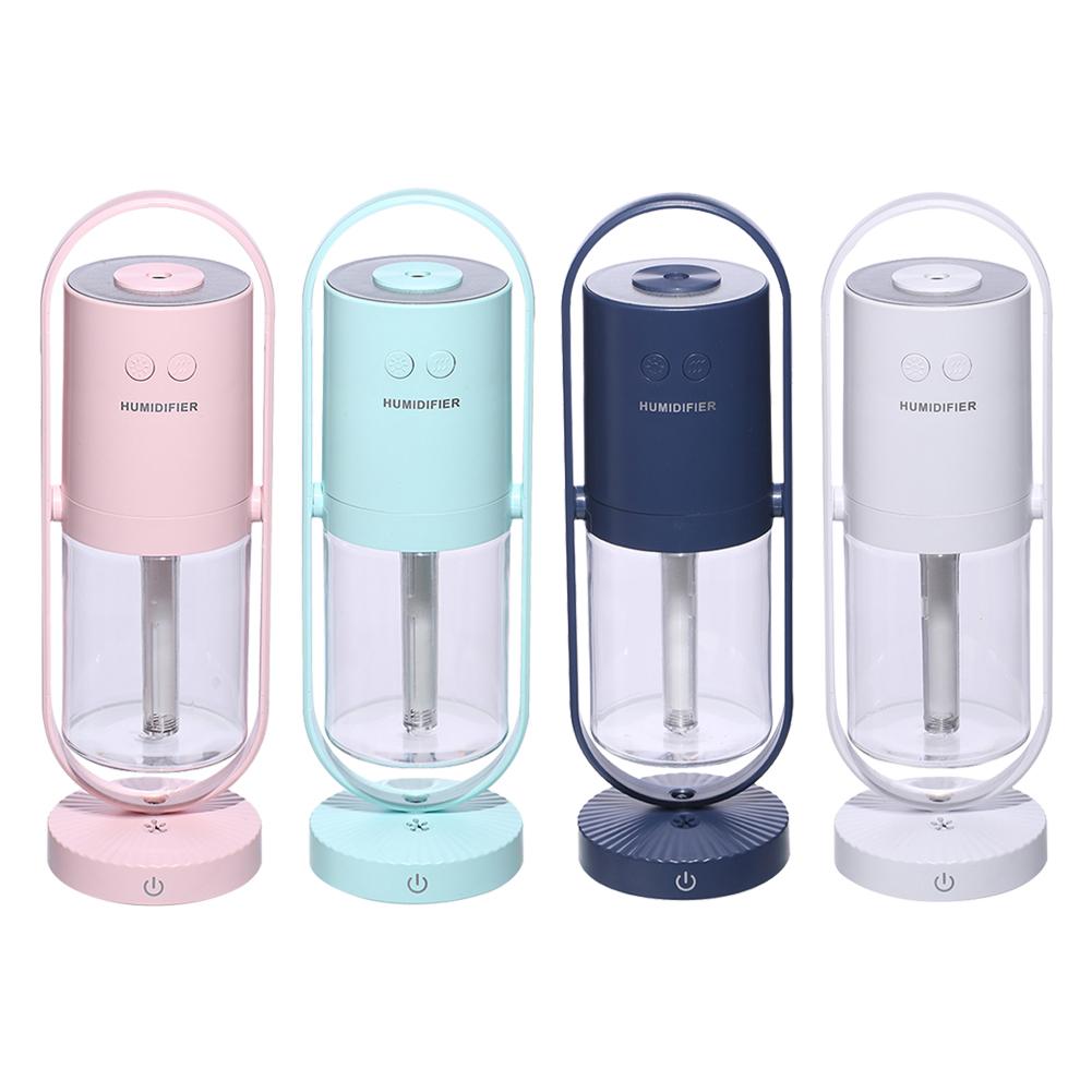 

200ml Humidifier LED Light Ultrasonic Mist Maker 360 Angle Aroma Diffuser, White, 501 Original