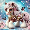Horse - Crystal Rhinestone Diamond Painting