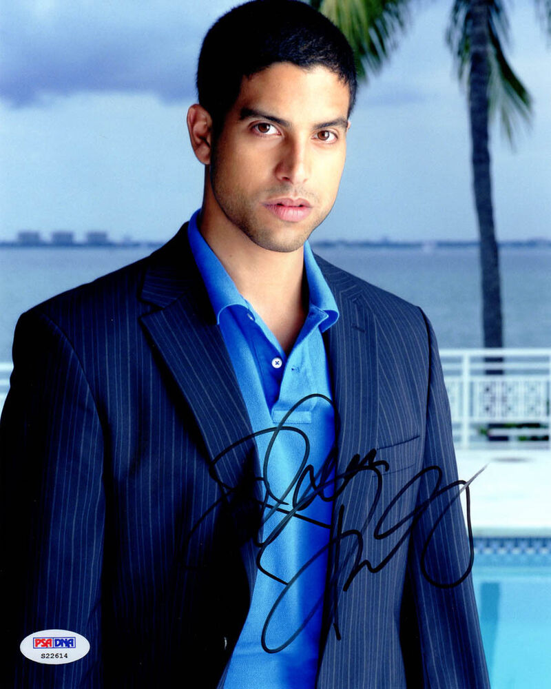 Adam Rodriguez SIGNED 8x10 Photo Poster painting Eric Delko CSI: Miami PSA/DNA AUTOGRAPHED