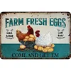 Chicken - Vintage Metal Signs(16*12Inch) - Chicken