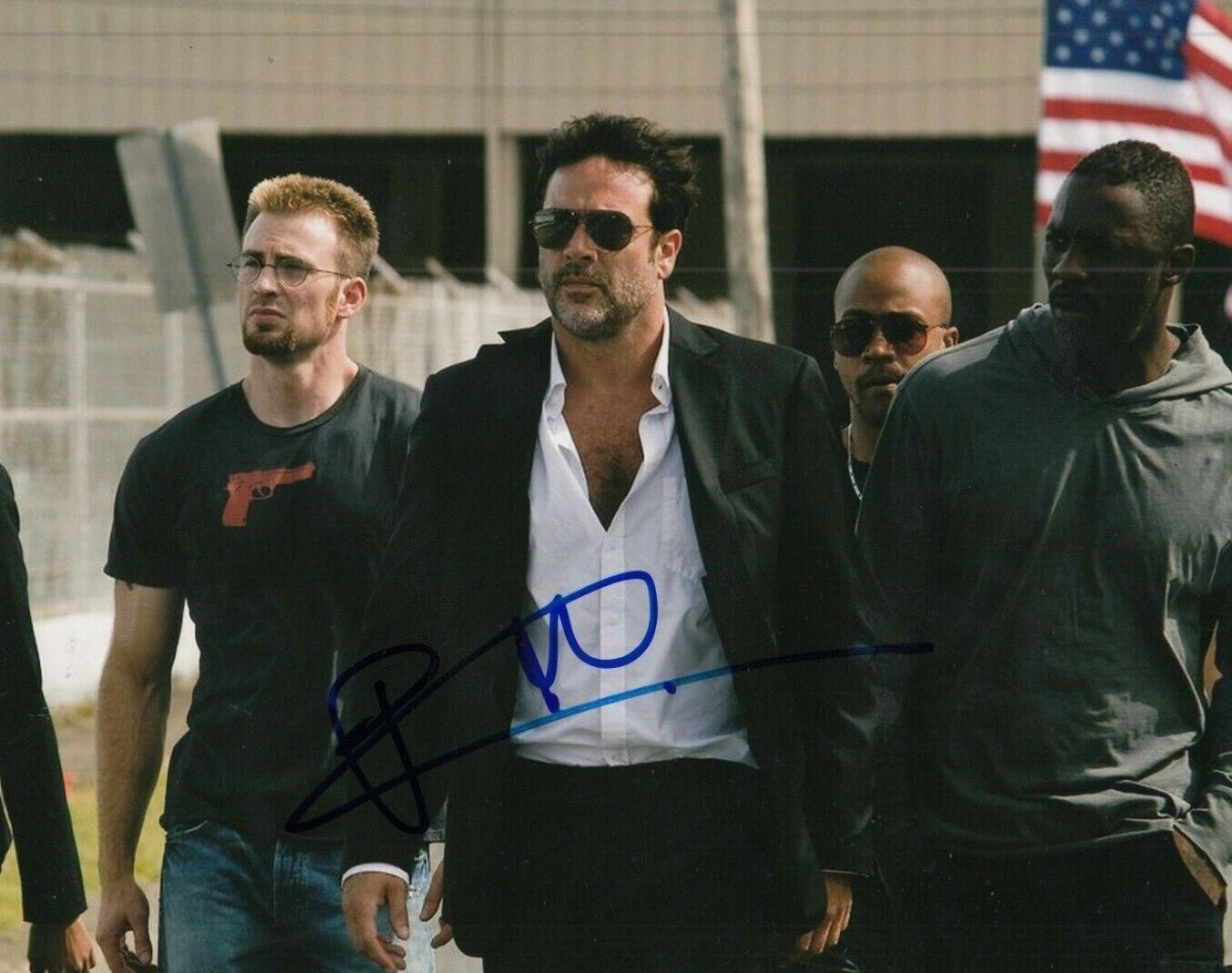 PETER MACDISSI signed (THE LOSERS) MOVIE autograph 8X10 Photo Poster painting *Vikram* W/COA #1