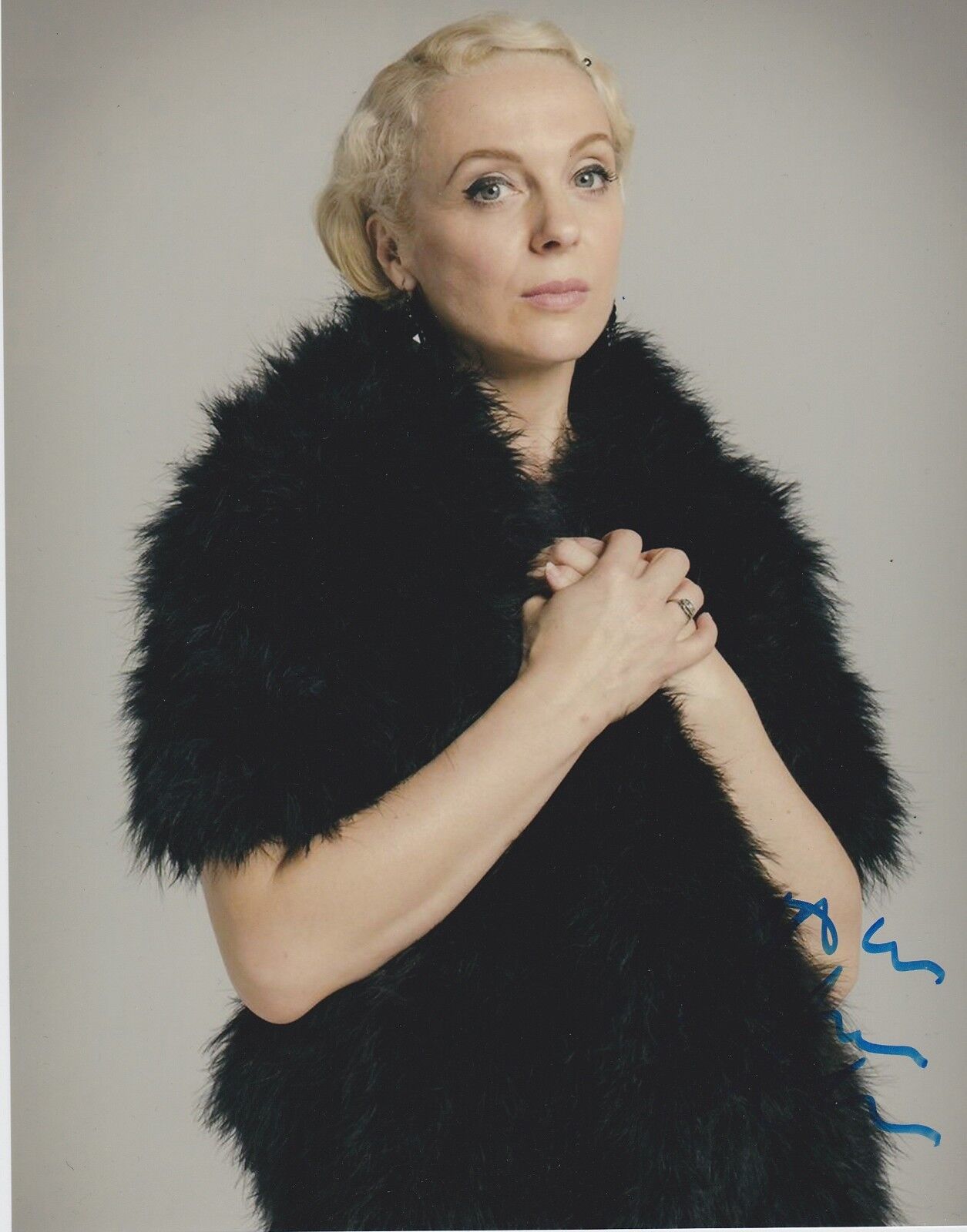 Amanda Abbington Signed Sherlock 10x8 Photo Poster painting AFTAL