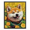 Dog - Full Embroidery 2 Strands 14CT Stamped Cross Stitch - 37*47CM