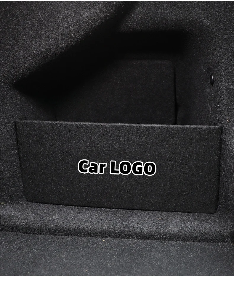 Car custom trunk side storage partitions(2PCS)