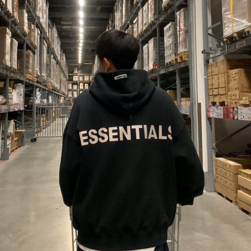 FEAR OF GOD ESSENTIALS Los Angeles Reflective Sweater Men And Women / [blueesa] /