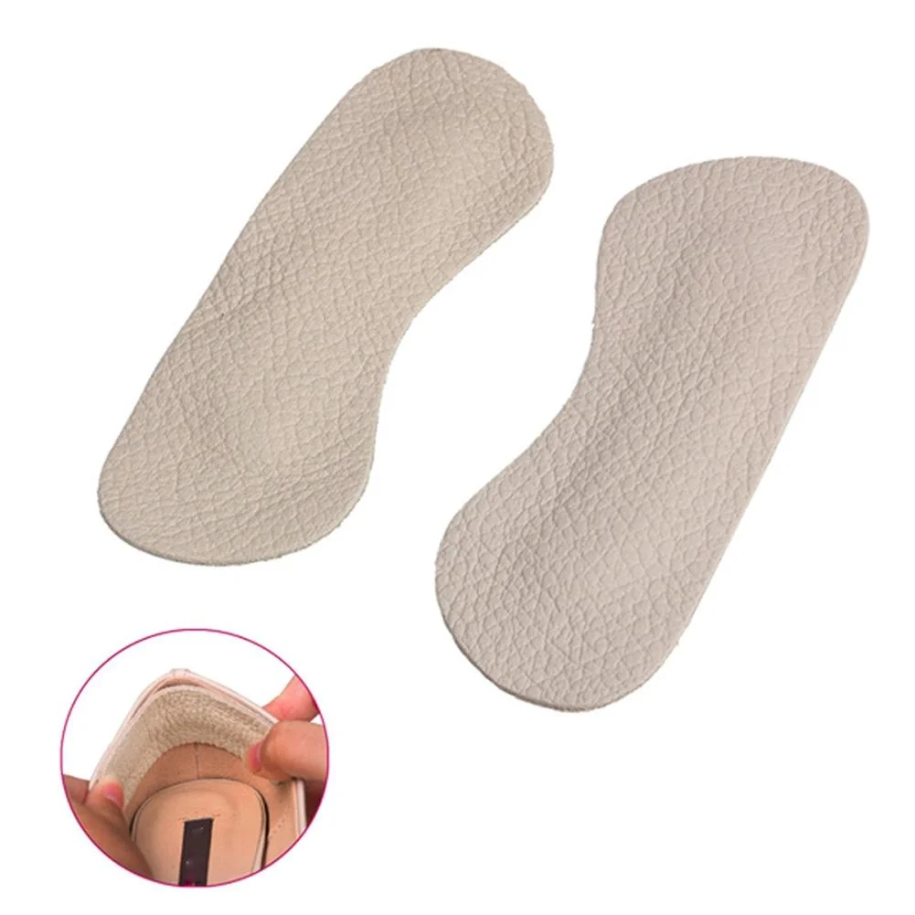 10 Pairs Foot Care Shoes Pads Cow Leather Insole Liner High Heel Cushion