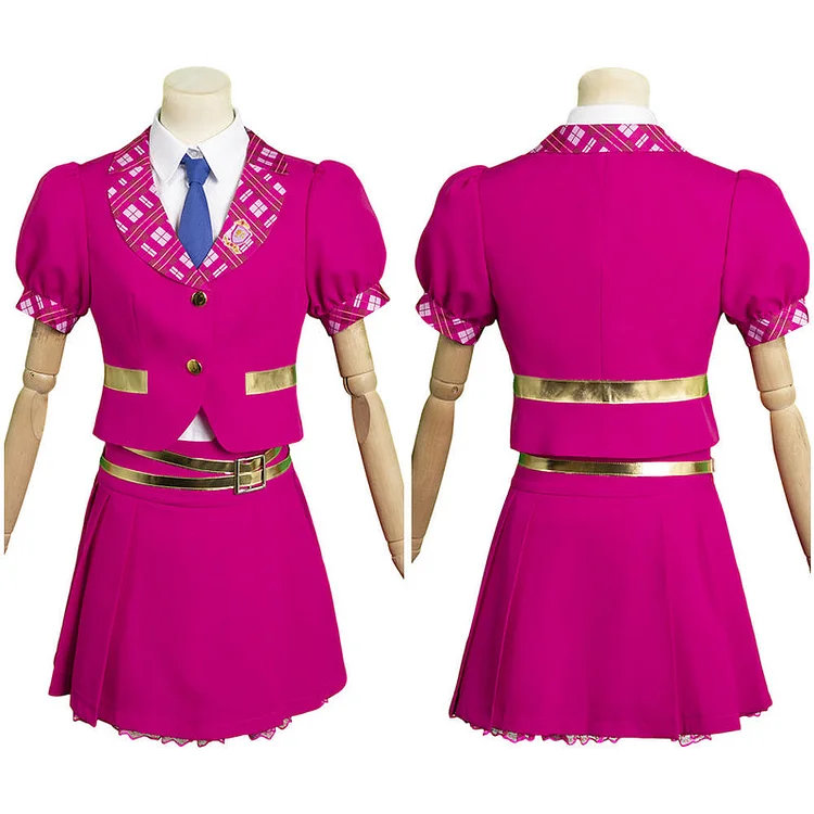 2023 Barbie Movie Sophia Pink Uniform Outfits
