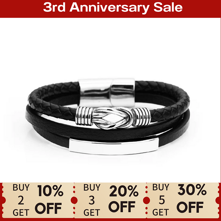 For Son - You Will Be One Of The Most Beautiful Chapters Knot Bracelet
