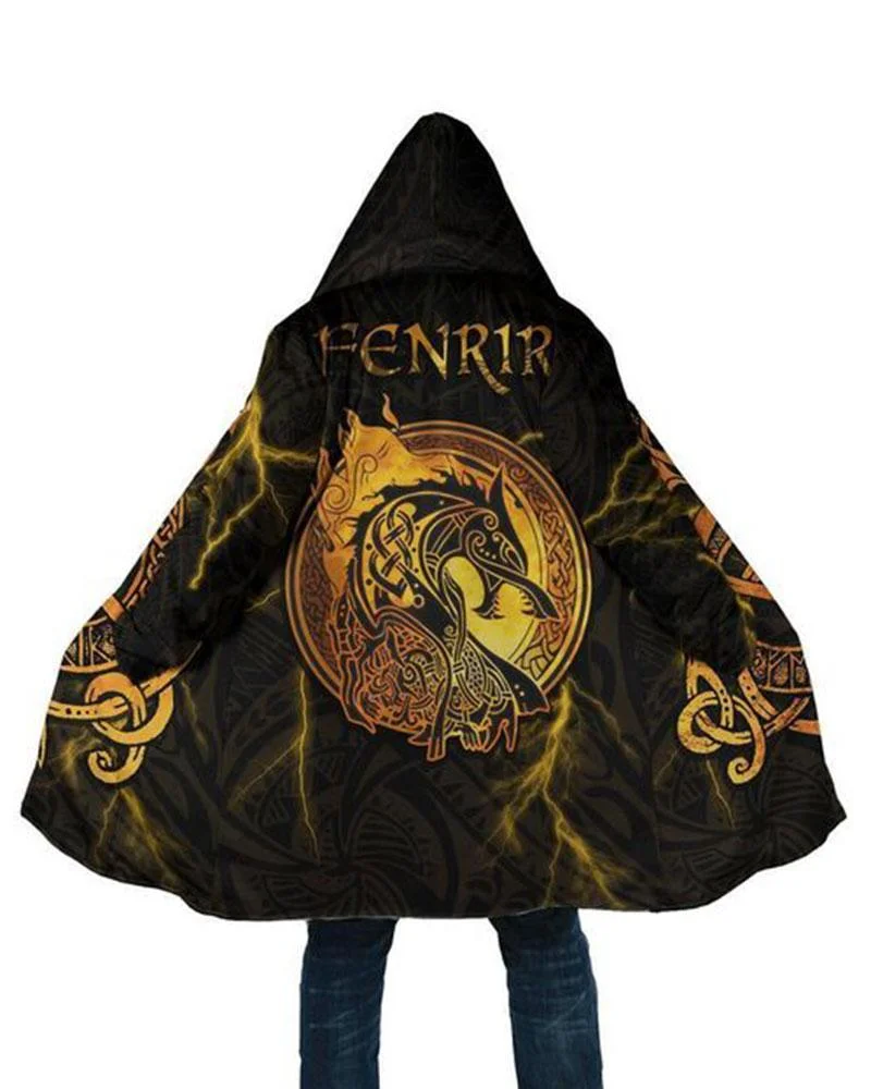 Men's Creative Printed Cloaks30